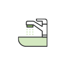 洗面台のイラスト